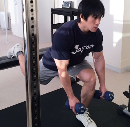 トレーニング風景