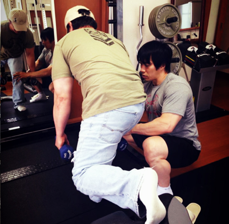 トレーニング風景